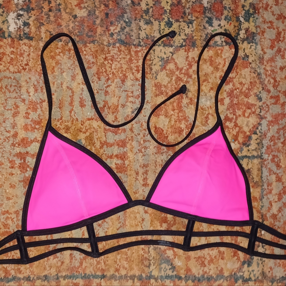 PINK swim top